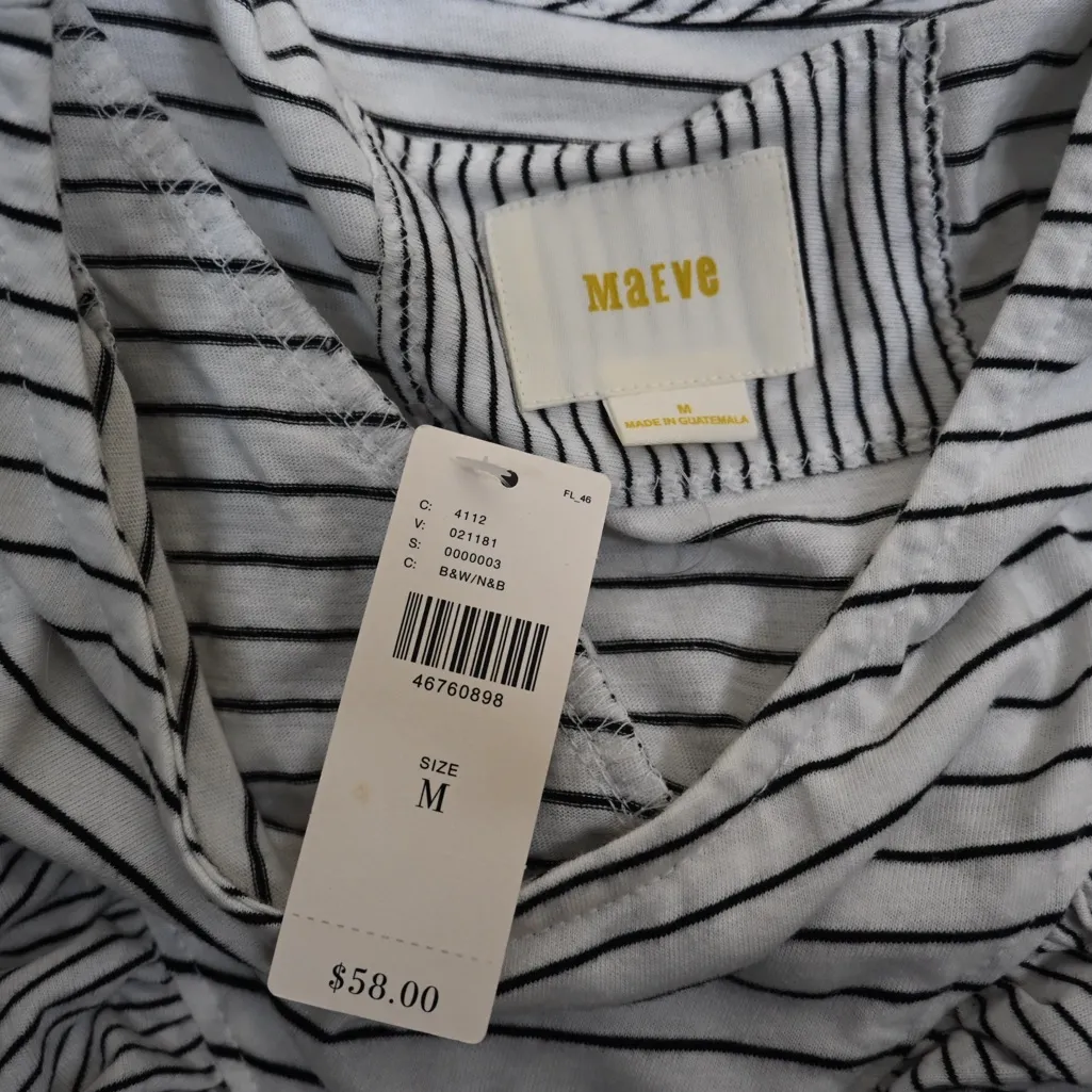 Anthropologie Women's M Maeve Kalama Ruffle Tank Top NEW - Image 11