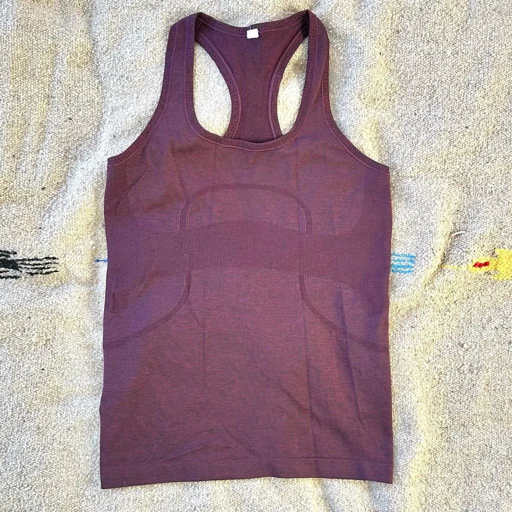 Lululemon  Swiftly Tech Racerback Tank in Marvel/Black Size 6 - Image 3