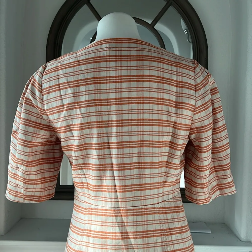 Jonathan Simkhai Greer Tailored Plaid Button - Image 9