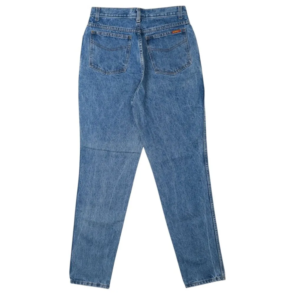 Vintage 90s Jeanjer by Jordache High Waisted Jeans Blue Size 29 - Image 2