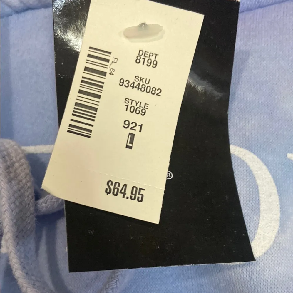 Pink Floyd Blue Graphic Crop Hoodie - Image 2