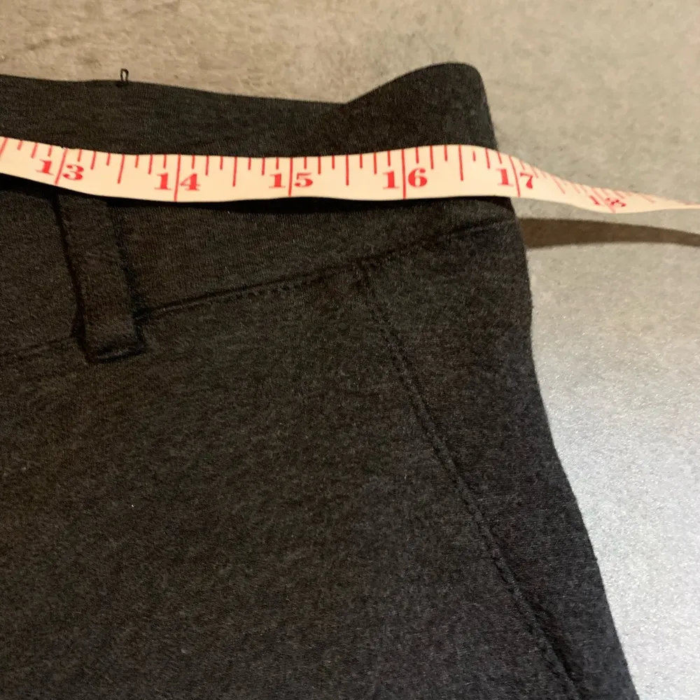 Betabrand Women’s Straight Leg Classic Dress Pant Yoga Pants Charcoal Gray XL - Image 5