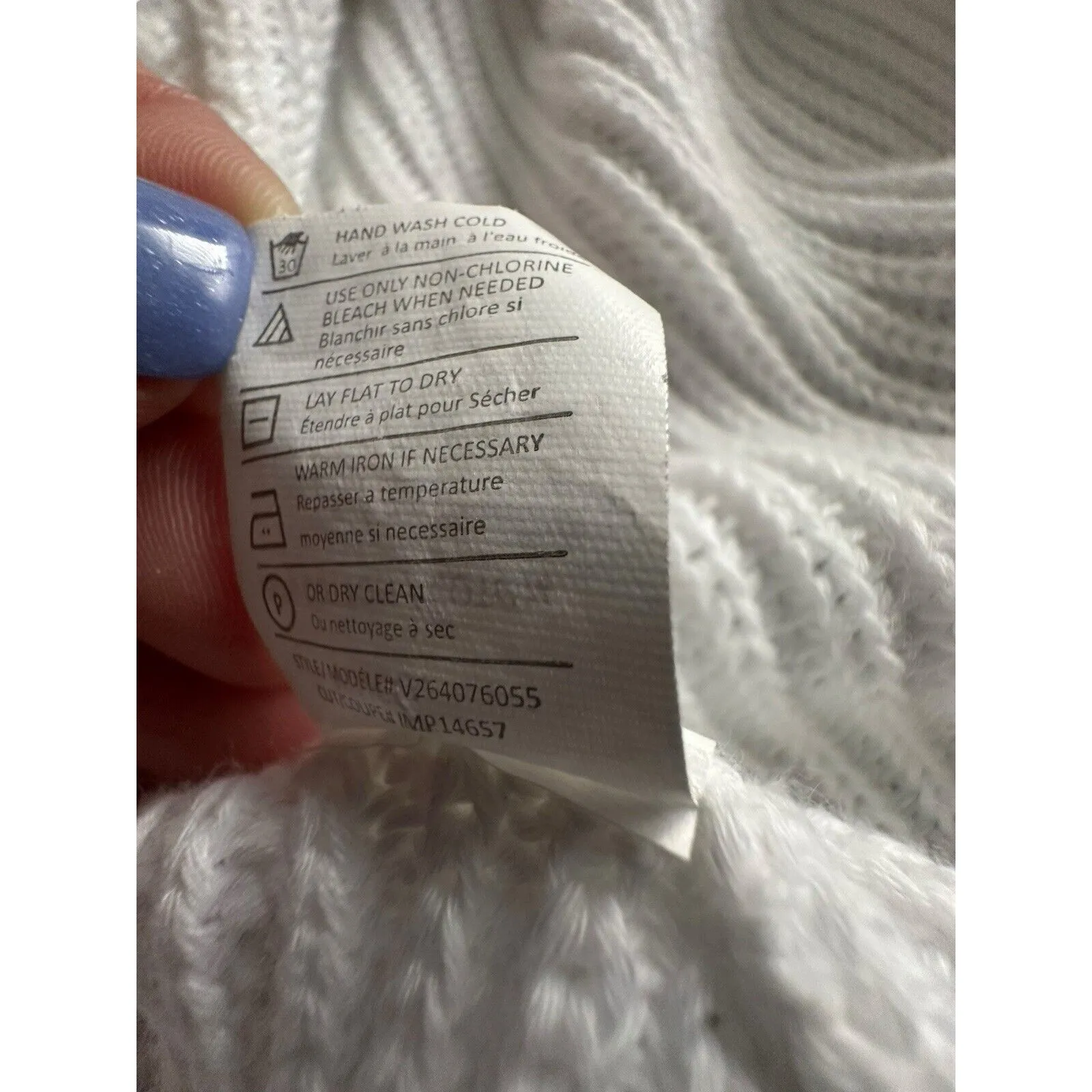 Vince Women's Size Small Weave Knit Shawl Collar Open Cardigan Sweater White M11 - Image 9