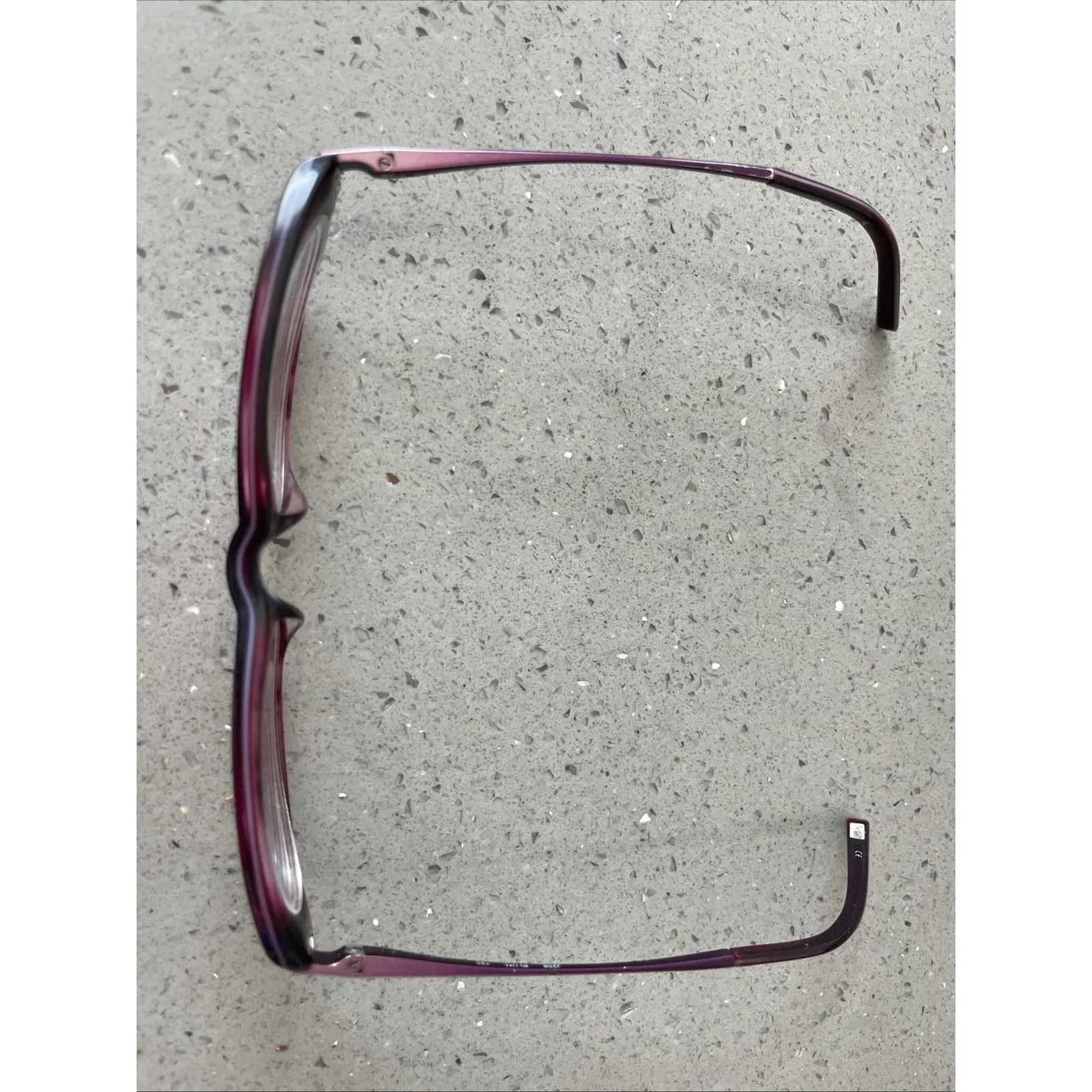 Originale JONES NEW YORK J208 Eyeglasses Frames ONLY  PLUM 48-16-135 - Image 2