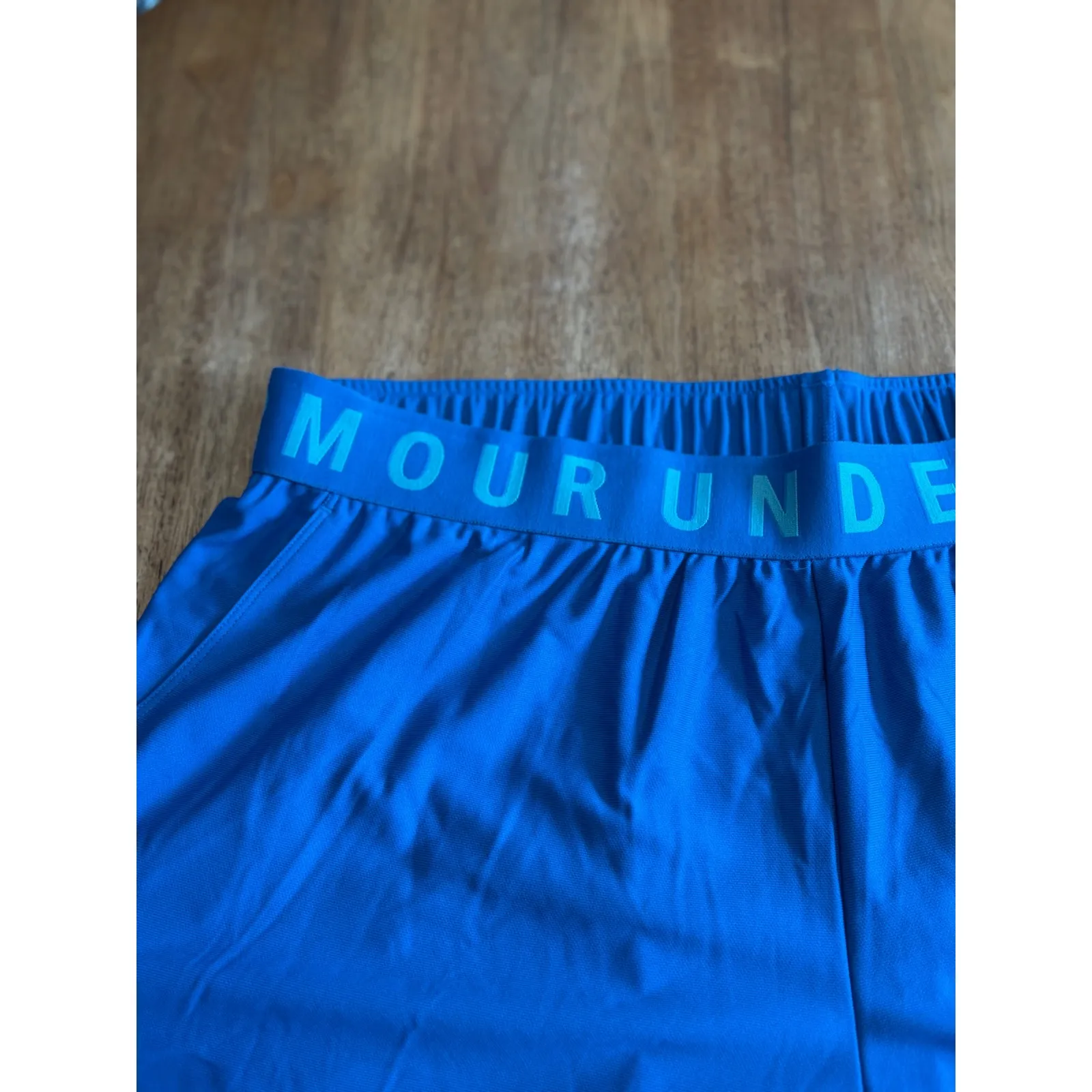 Under Armour Play Up‎ 3.0 Shorts Loose Fit Athletic Blue 2X - Image 3