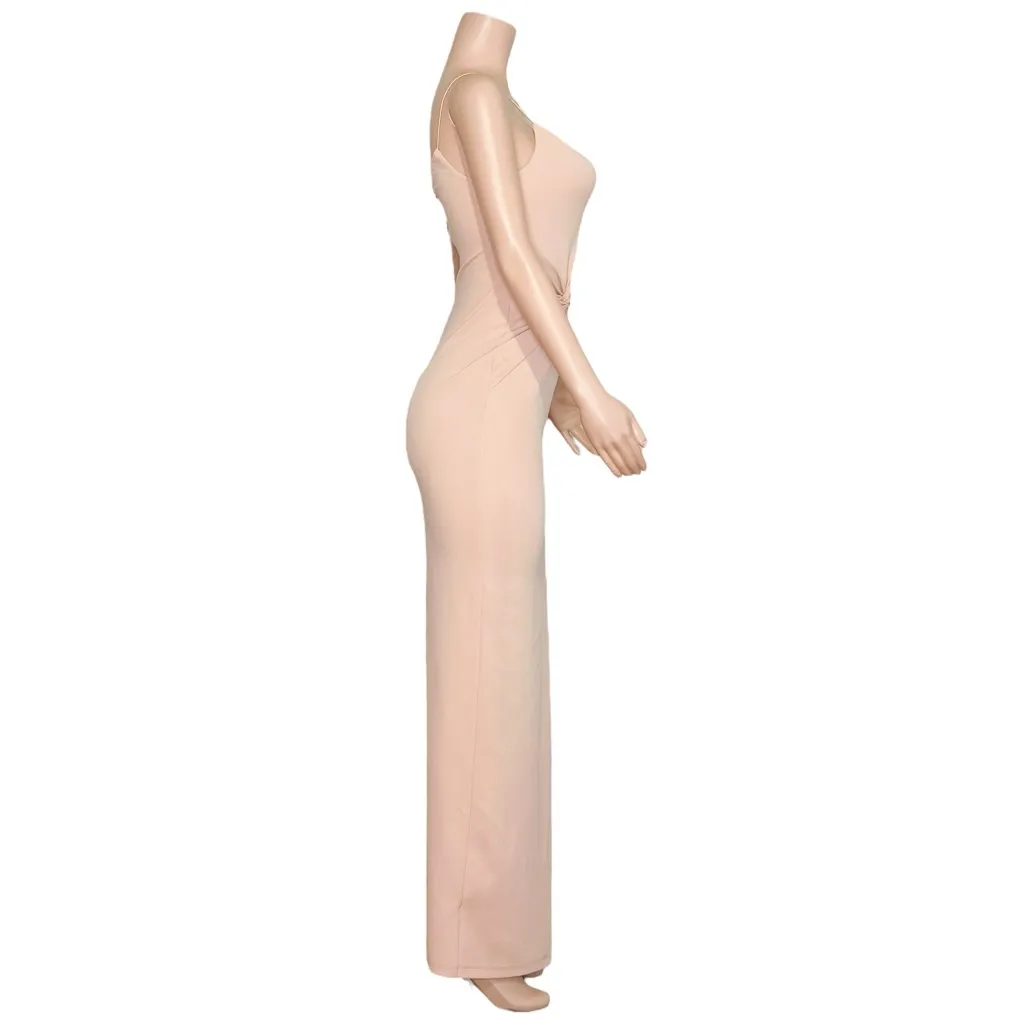 NOOKIE Lust One Shoulder Gown, Blush, Medium - Image 11