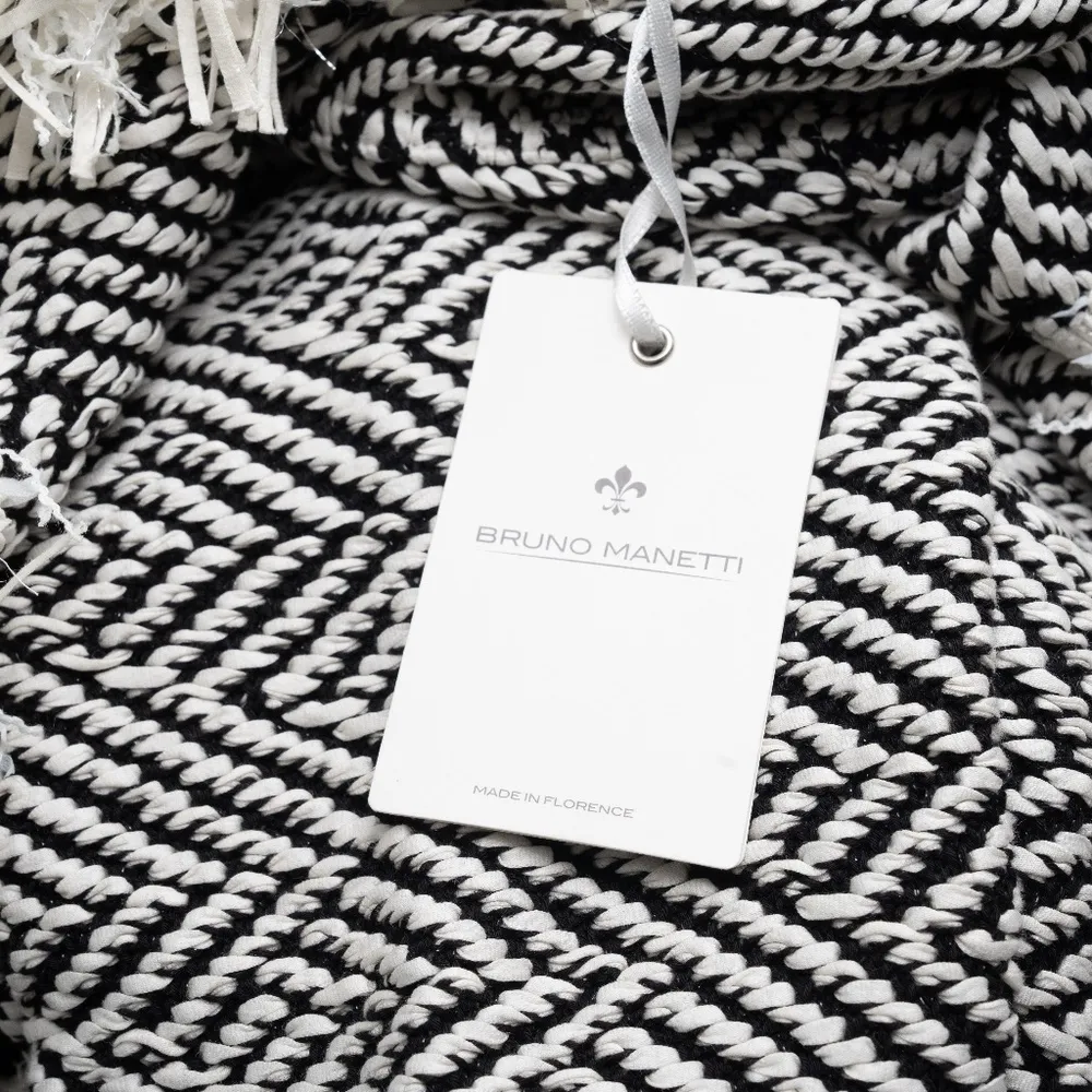 Bruno Manetti. Giacca Open Duster Blazer. Black Size XL - Image 3