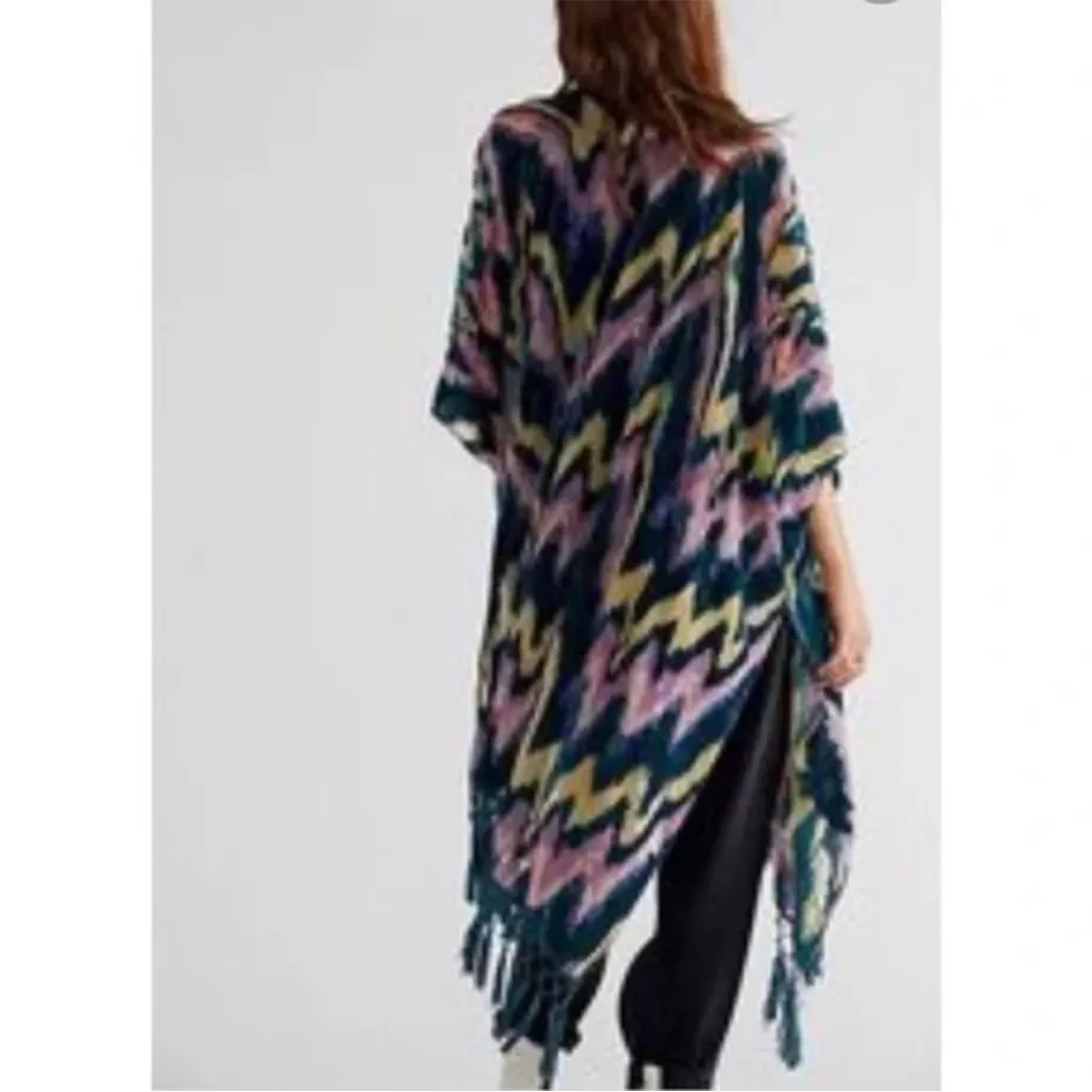 Free People Dripping Velvet Kimono - Image 2