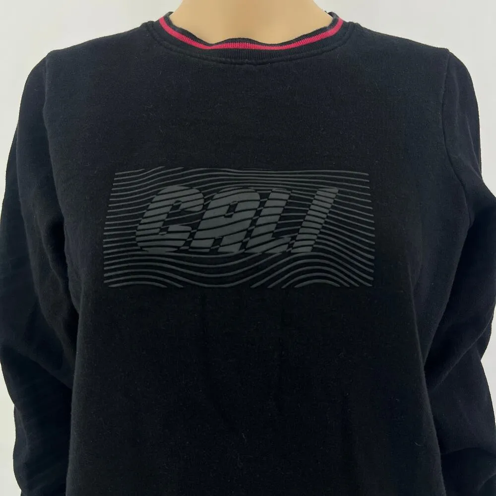 Vox Populi SMALL Black For the People CALI Long Sleeve Sweatshirt Sweater - Image 2