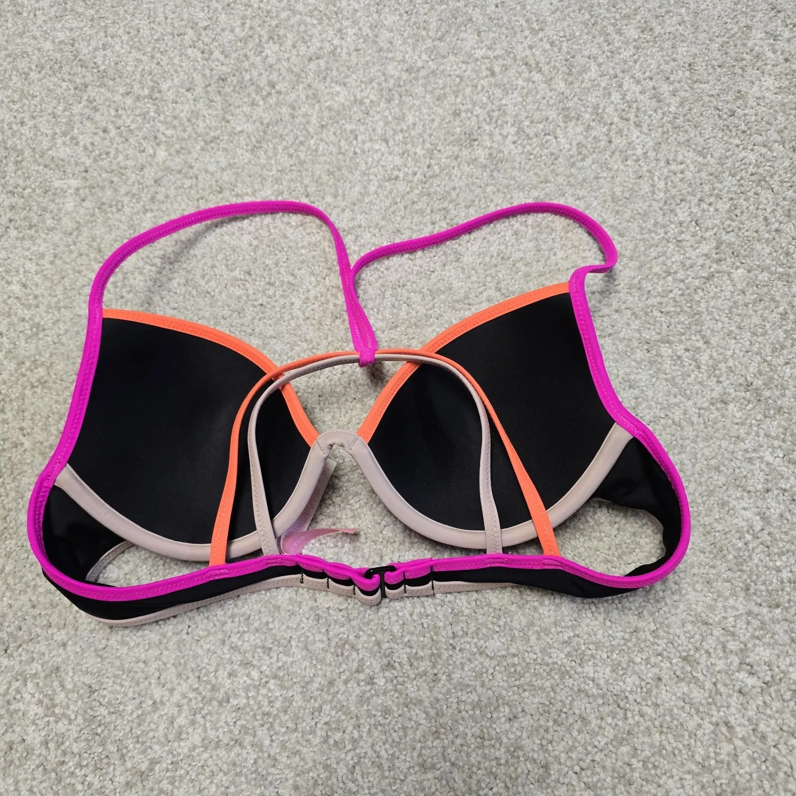 Victoria‎ Secret Black Neon Bikini Bathing Suit 34A Medium NWT Vacation Beach - Image 3