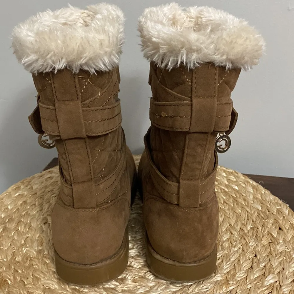 G by Guess brown suede boots size 7.5 - Image 4