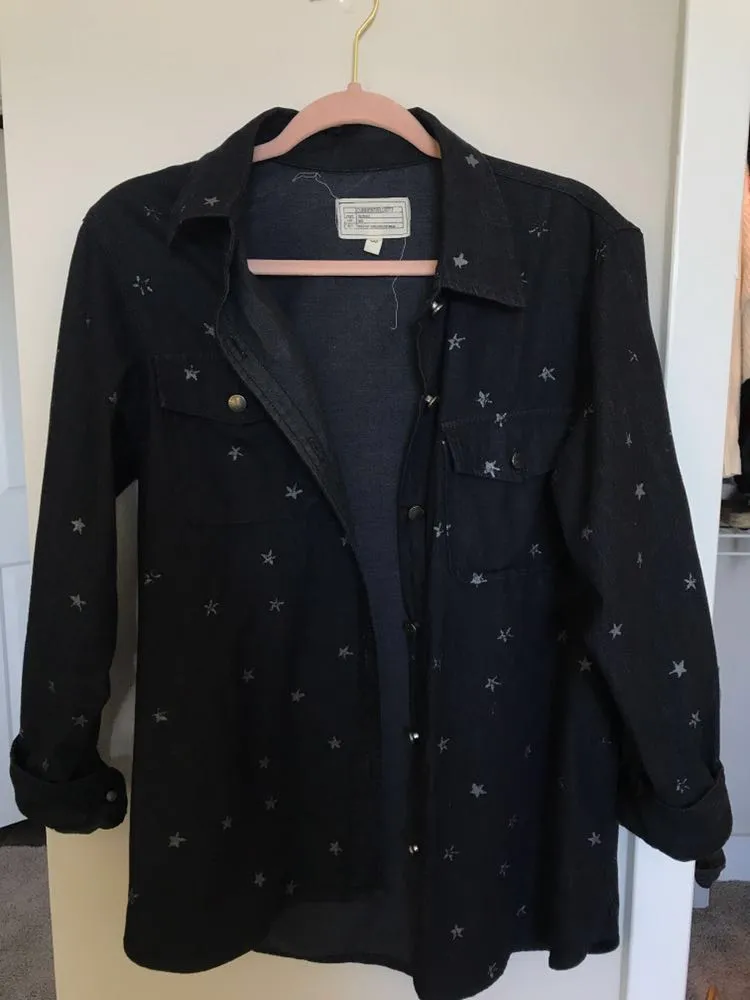 Current/Elliott  Denim Button Down - Image 2