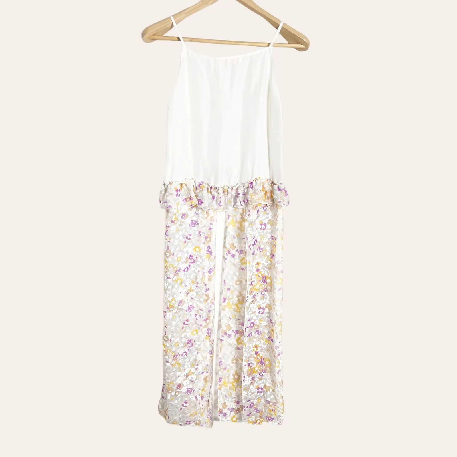 See by Chloe Abstract Felt Asymmetrical BOHO Top Size S - Image 2