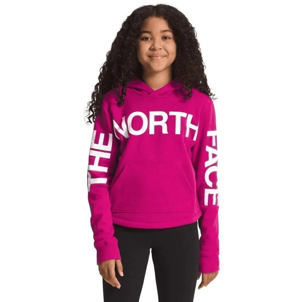 The North Face Camp Fleece Fuchsia Logo Pullover Hoodie XS - Image 9