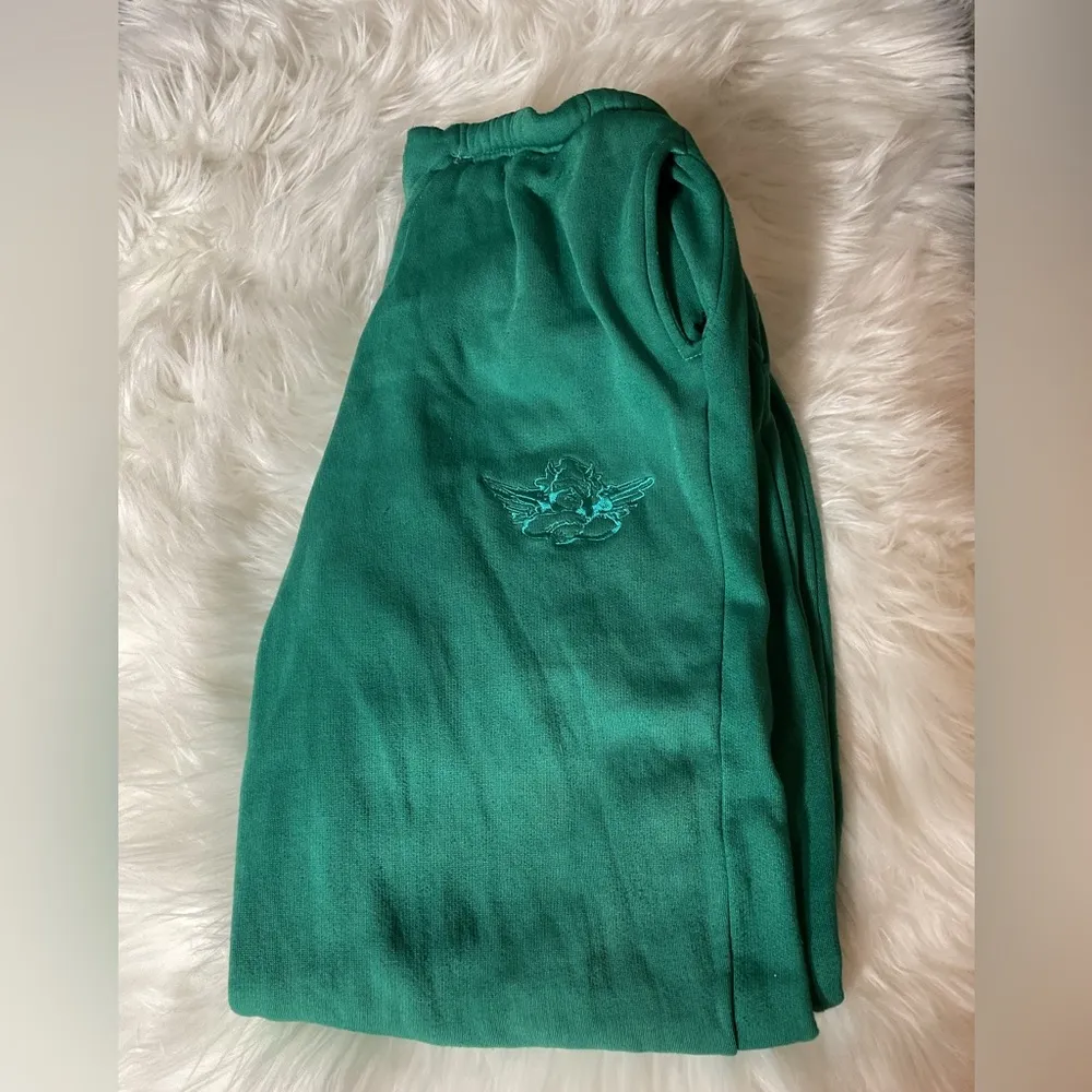 Josh Grunfeld Vintage Sweatpants in Emerald Green - Image 6