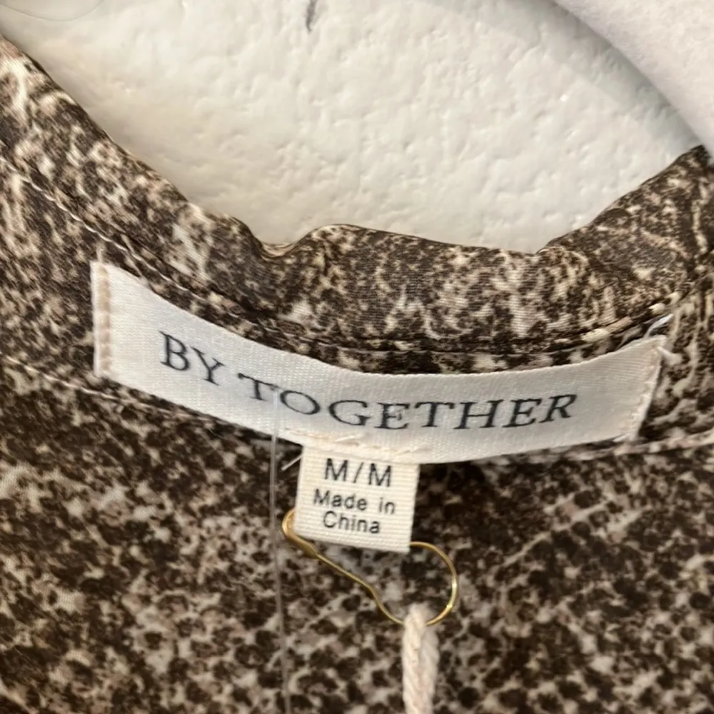 By together animal print blouse NWT - Image 6