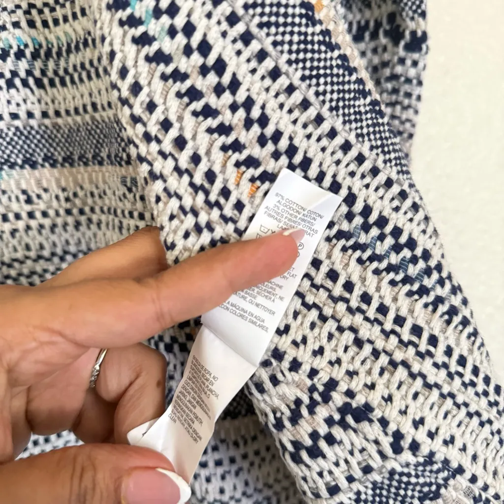 Lucky Brand Bohemian Cardigan Sweater with Fringe Details - Image 8