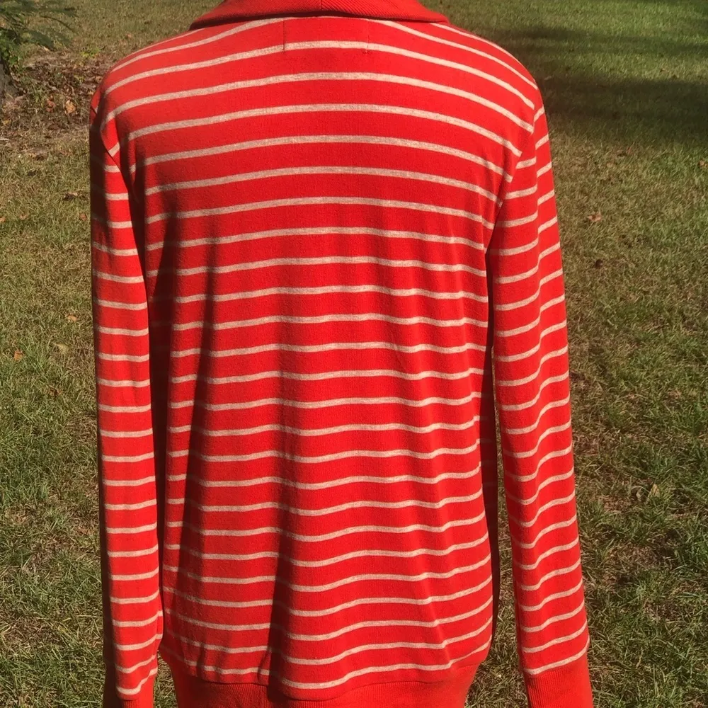 Banana Republic Pullover Pocketed Shirt in Pumpkin Spice Size M - Image 9