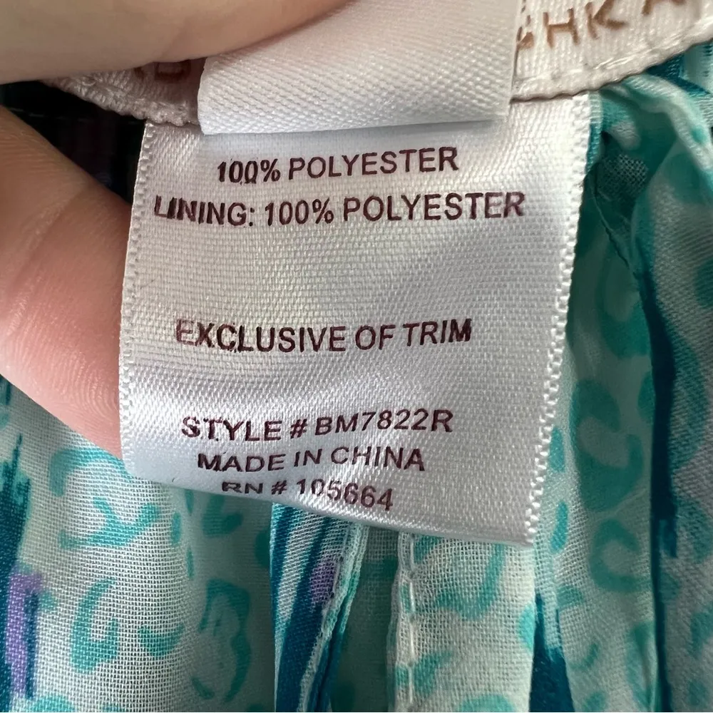 Badgley Mischka American Glamour Wide Leg Pull-on Slinky Drawstring Pants Small - Image 7