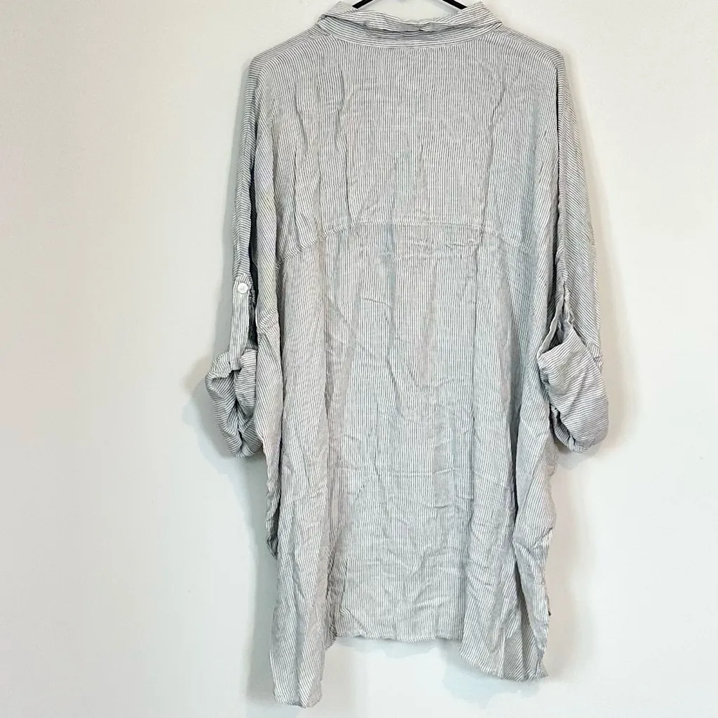 NWT American Eagle Outfitters Oversized Beach Shirt - Size: Large - Image 9