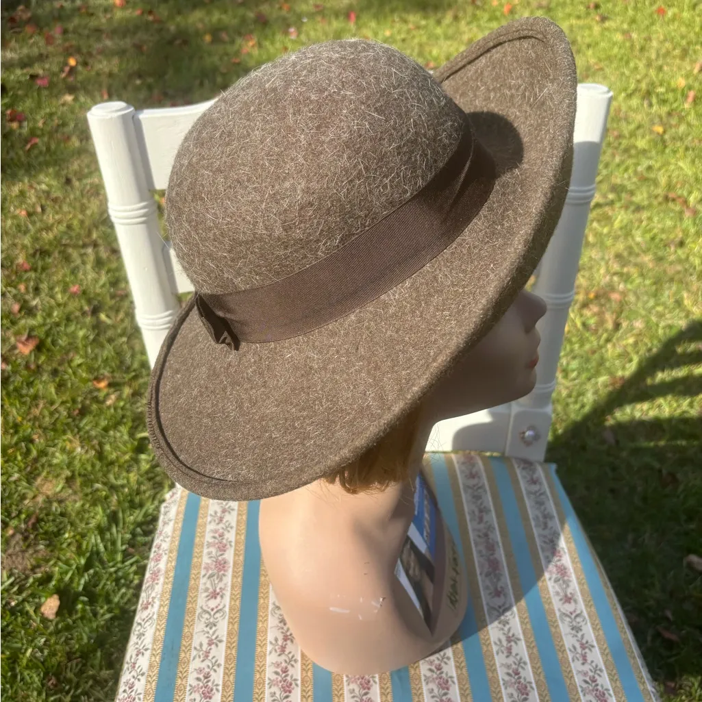 Felt Winter Hat from Banash Boston Brown - Image 2