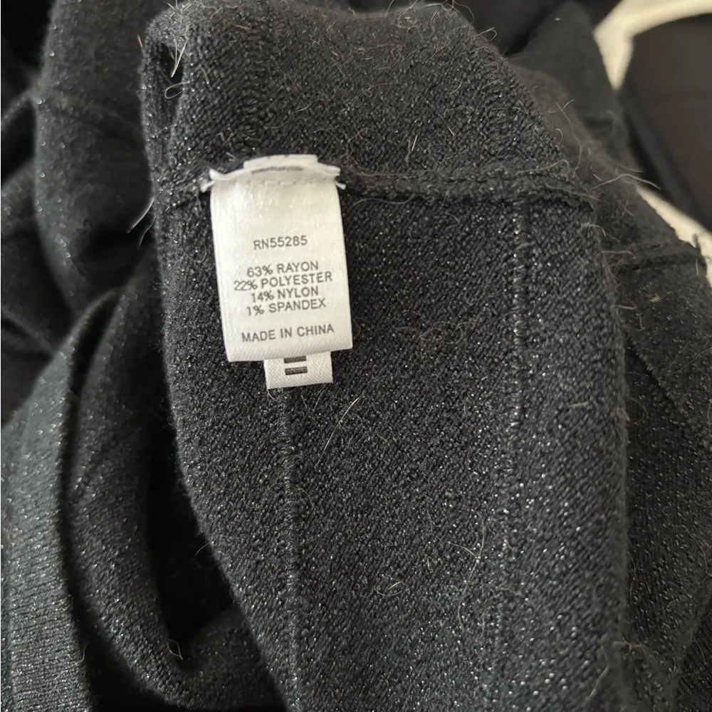 Black Off-Shoulder sweater Dress - Image 7