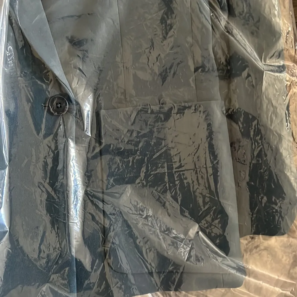 Blazer Visko Crêpe Jacket - bleu de gris - Image 6