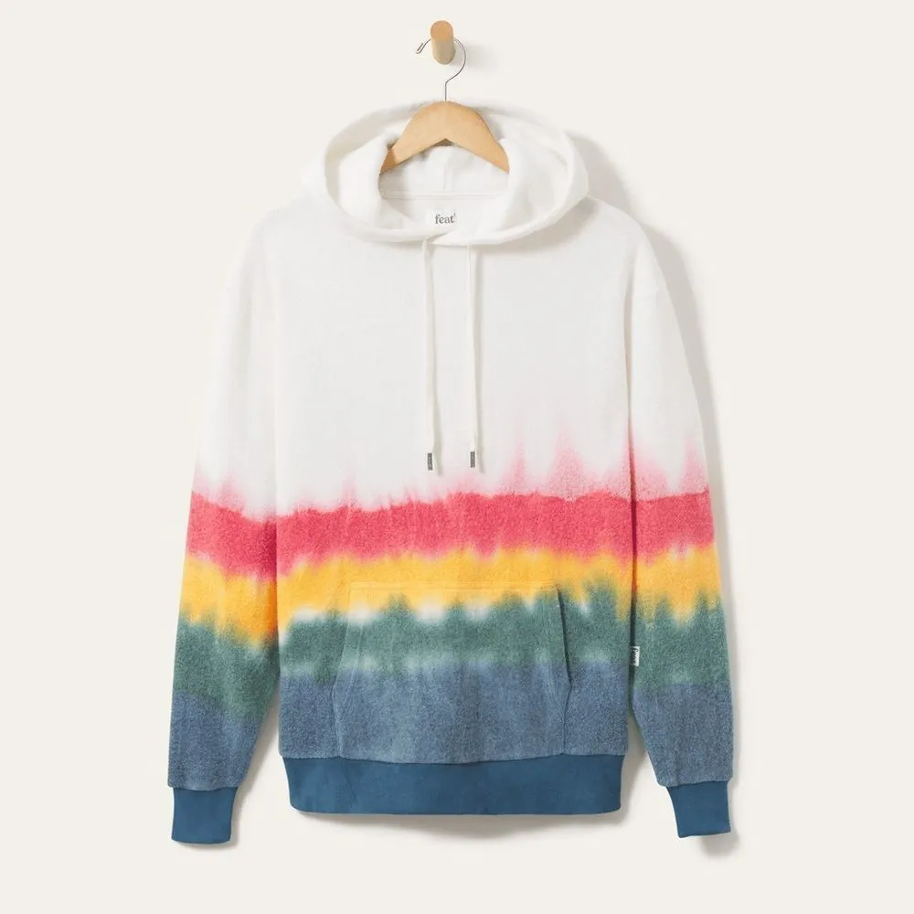 Feat Womens BlanketBlend Hoodie Sunset Lover Sz XS NWT Blue - Image 4