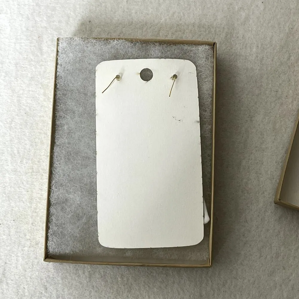 White Sparkle Bride Dangle Earrings - Image 5