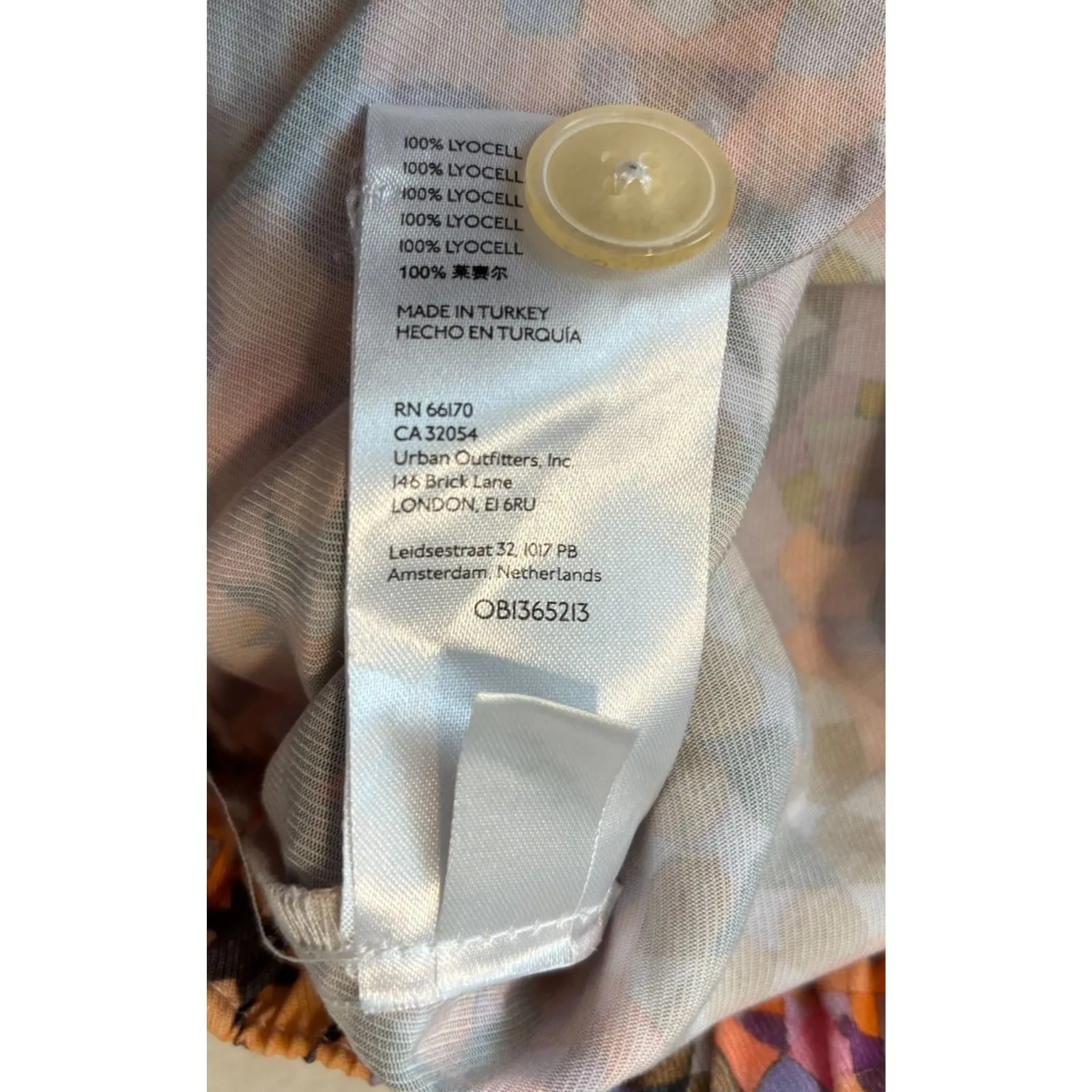 Anthropologie Geometric Kaleidoscope High Rise Straight Leg Pants Womens 6 - Image 6