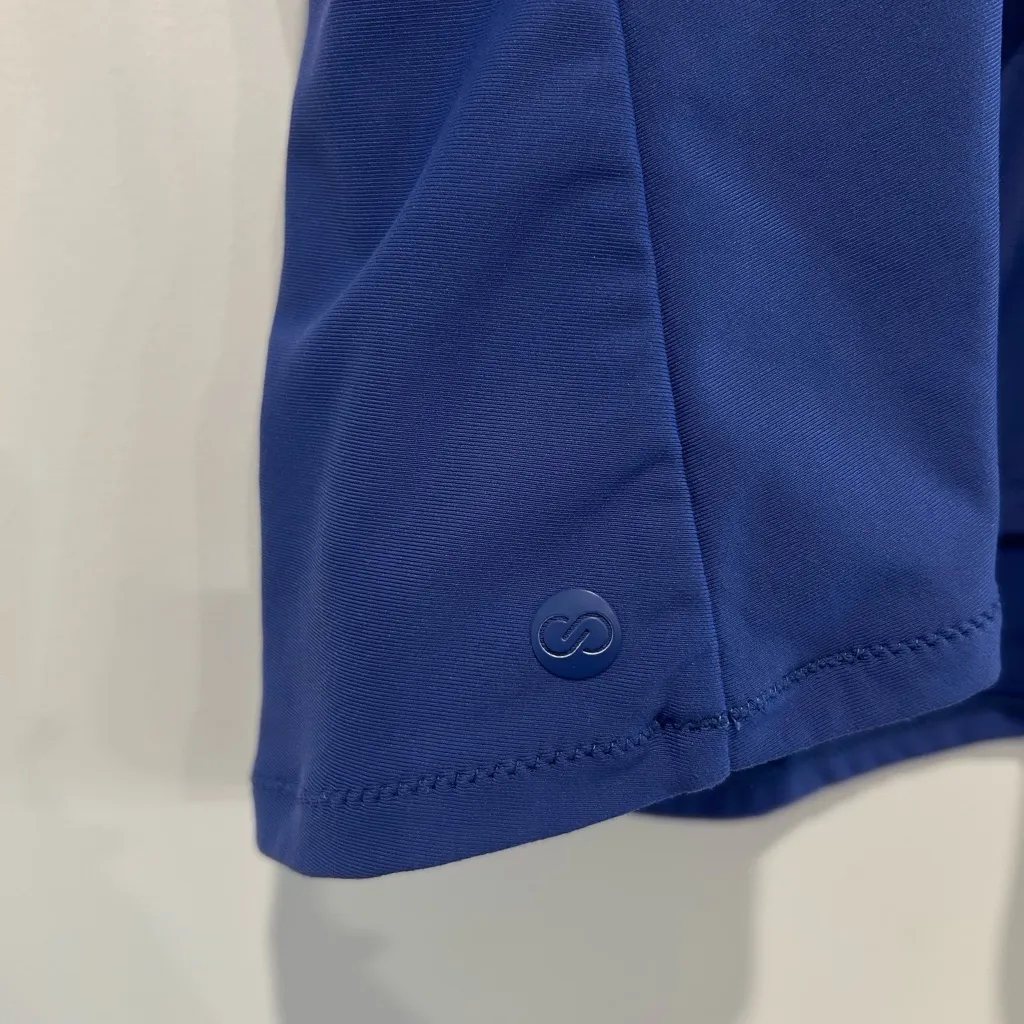 CALIA Women's High Support Cross Back Tankini Swim Top Royal Blue WSA23302 XS - Image 5