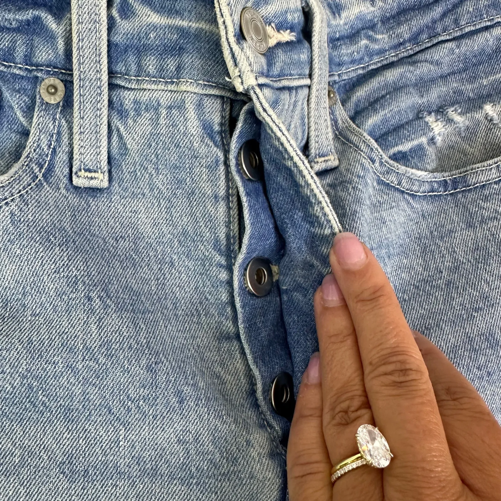 J.Crew Slouchy boyfriend jeans in Cowboy wash size 25 - Image 3