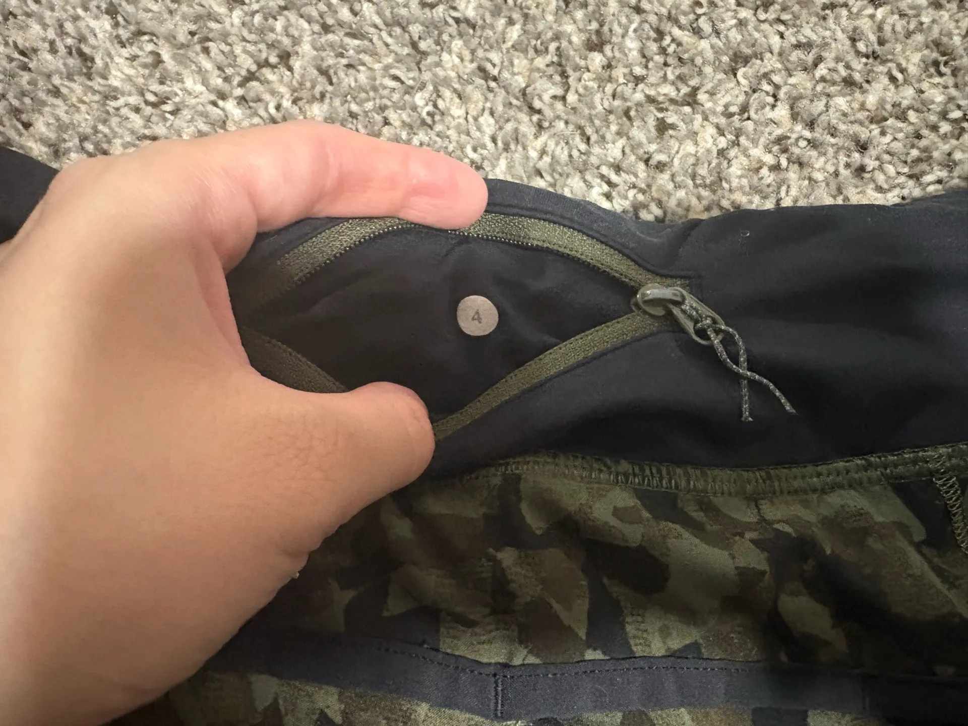 Lululemon Camo  shorts - Image 8