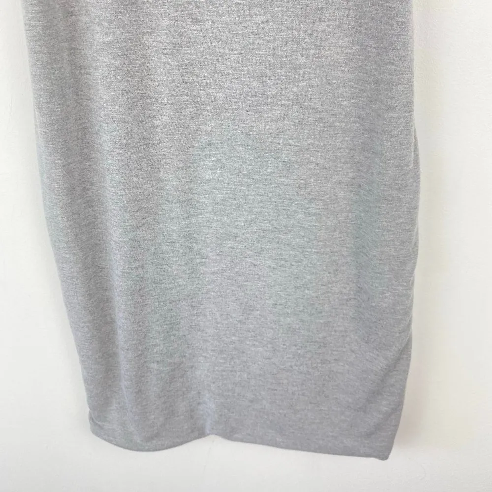 BLQ BASIQ URBAN OUTFITTERS Dress Wear Everywhere Tank Mini Dress Gray Grey S Med - Image 6