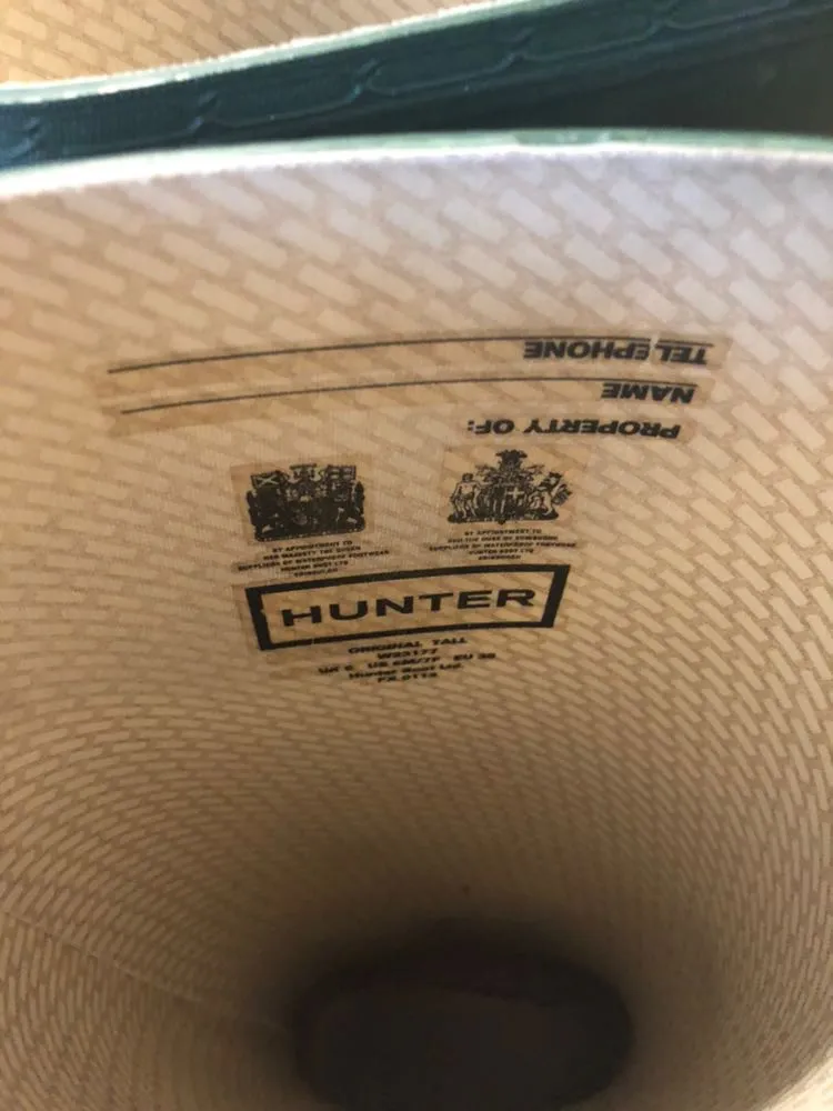 Hunter Green Rain Boots - Image 2