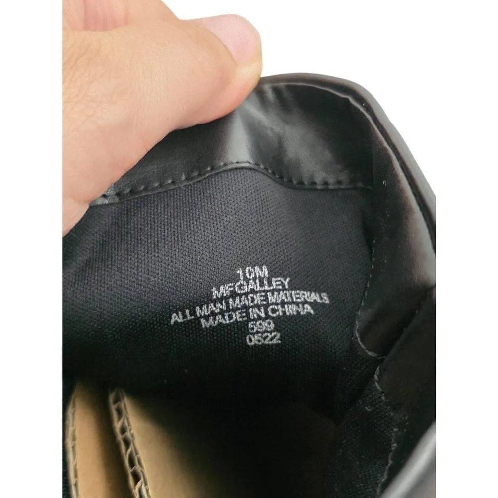 Marc Fisher Gomer Size 10 Women Black Heeled Boot Pointed Toe Block Heel Slouchy - Image 7