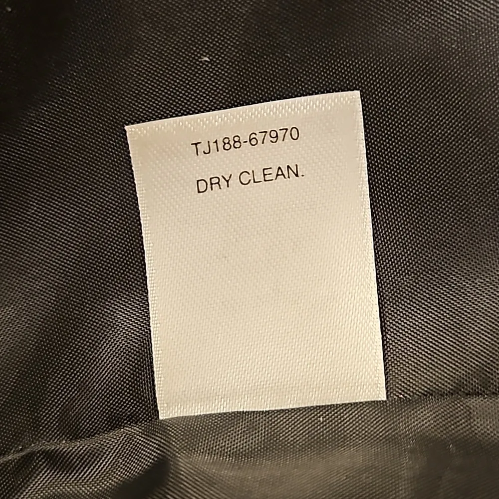 💕PENDLETON💕 Holiday Dress 100% Tafetta Silk ~ Black & Gold Tartan Plaid 18 - Image 9