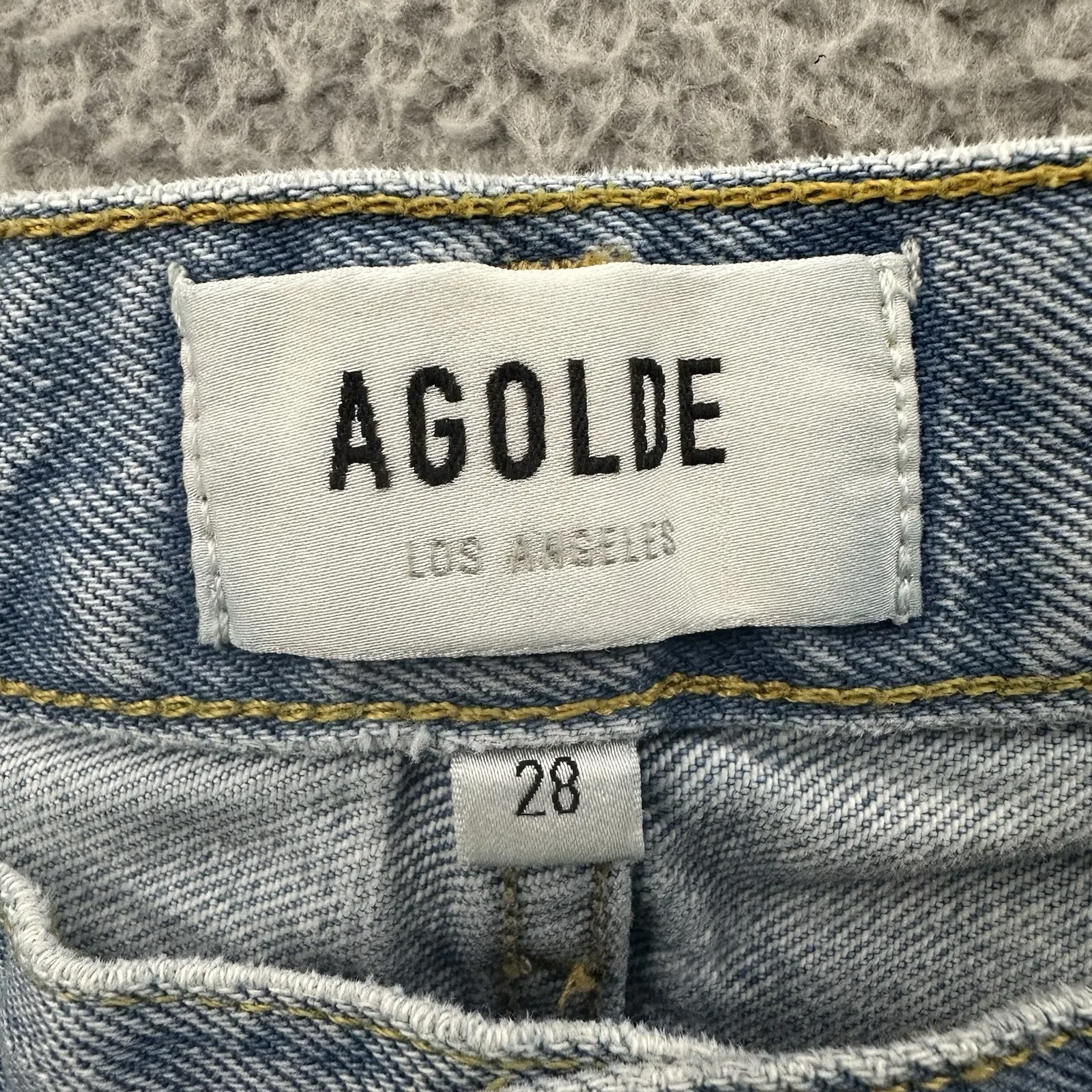 Agolde Parker Shorts 2" High‎ Rise Distressed Cut Off Festival Beach Women's 28 - Image 4