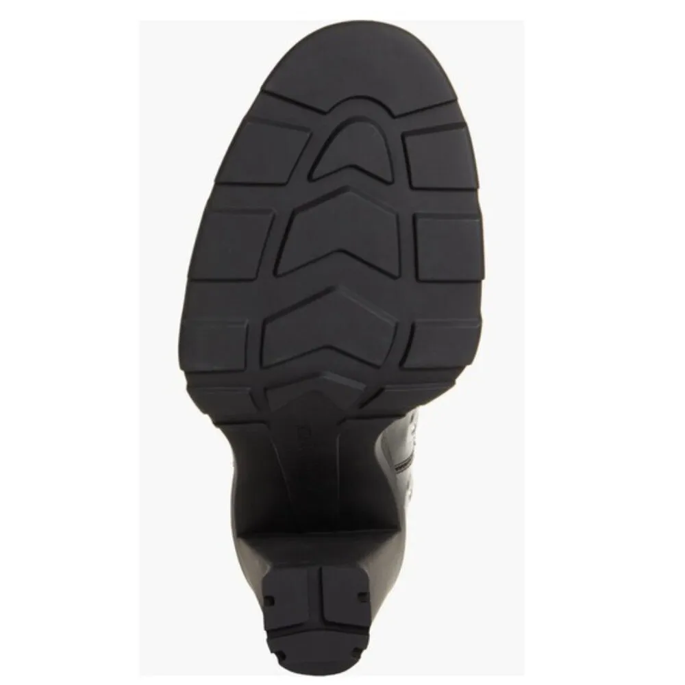 Alexander McQueen Tread Grommet Embellished Boots Black Size 35.5 NEW $1290 - Image 8