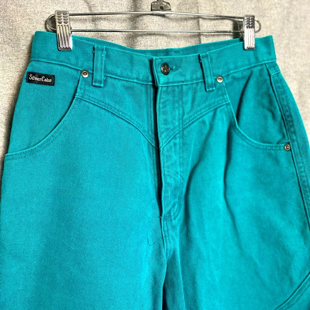 Vintage Silver Lake Teal women’s Jeans - Image 3