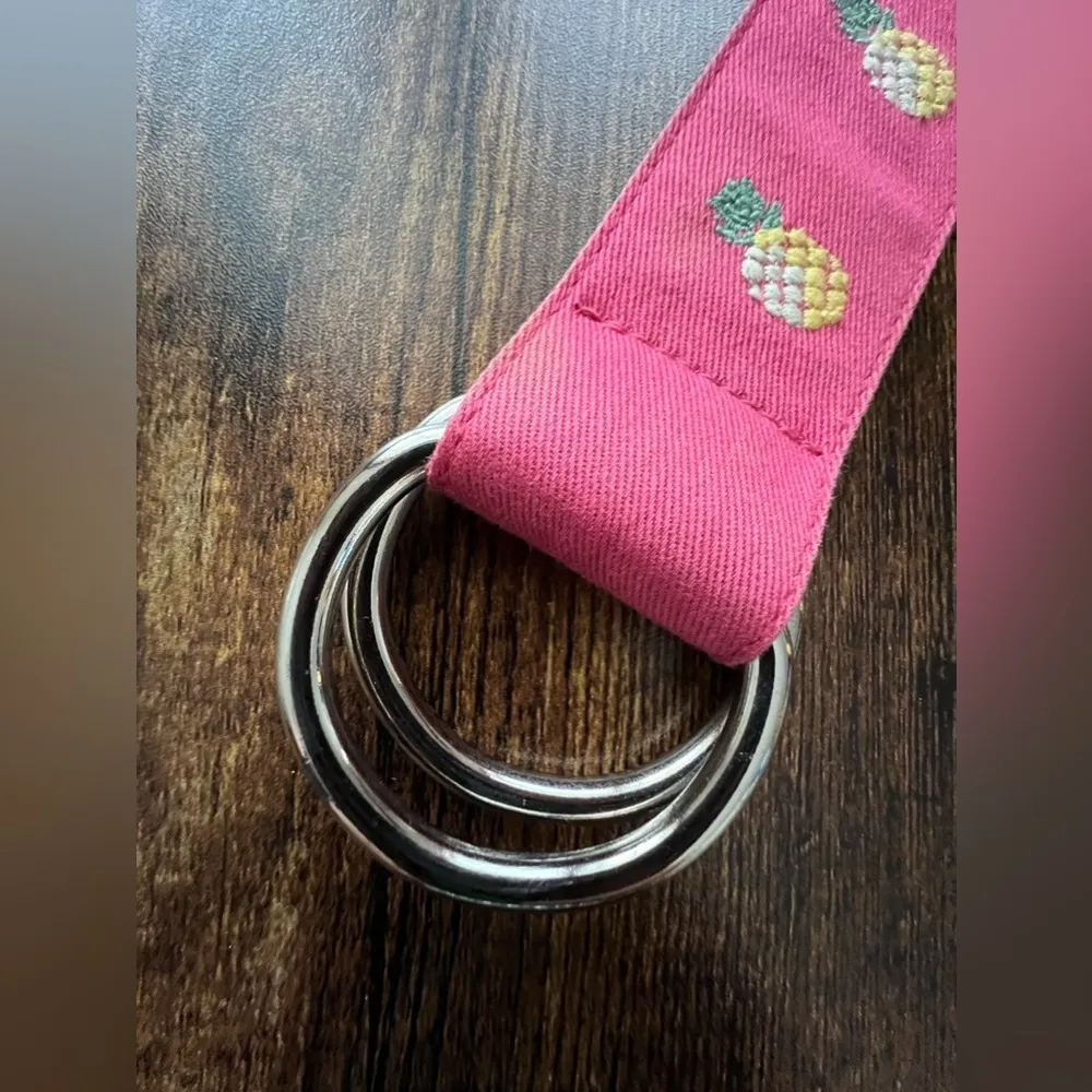 J.Crew  | unisex pineapple ribbon belt. Size: M/L - Image 2