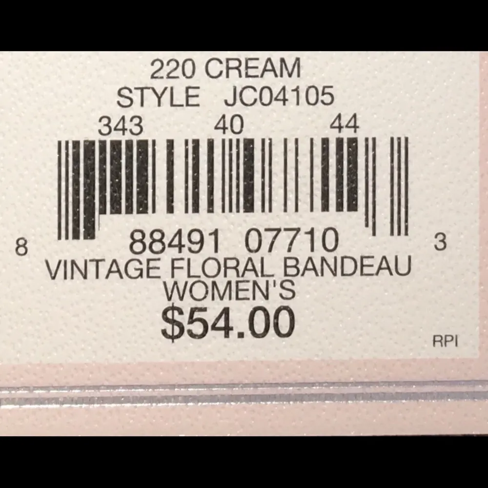 🎁 Juicy Couture Chevron Floral Bandeau Bikini Top - Image 6