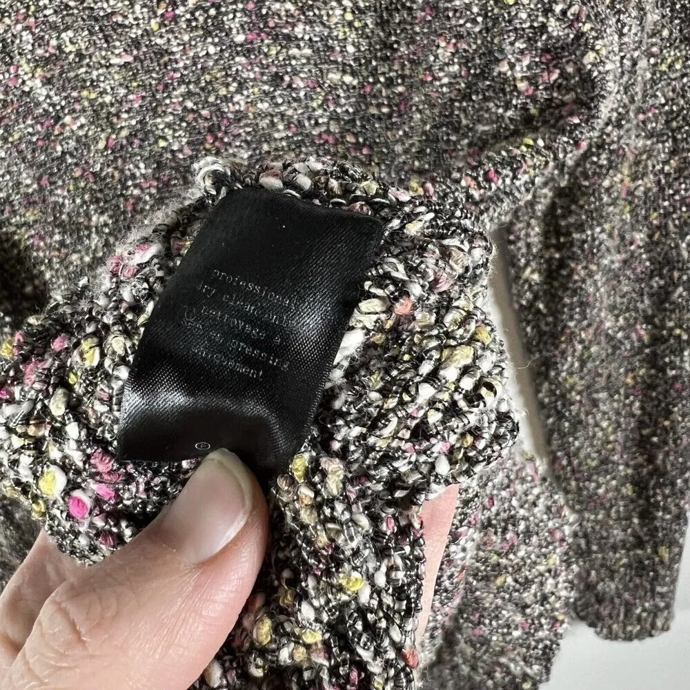 Rag & Bone Womens Boucle Sweater M Speckled Knit Lory Melange‎ Tweed Marled - Image 10