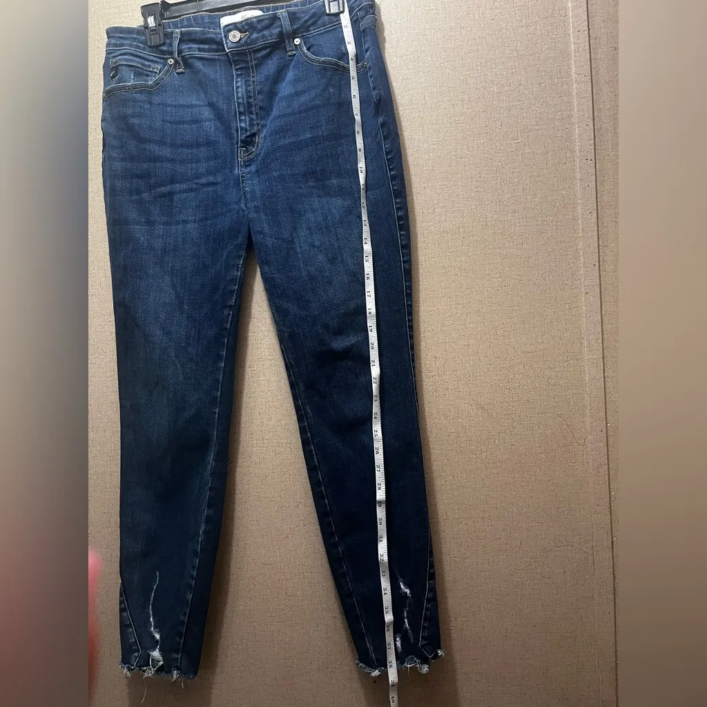 KanCan Dark Blue Skinny Jeans - Image 9