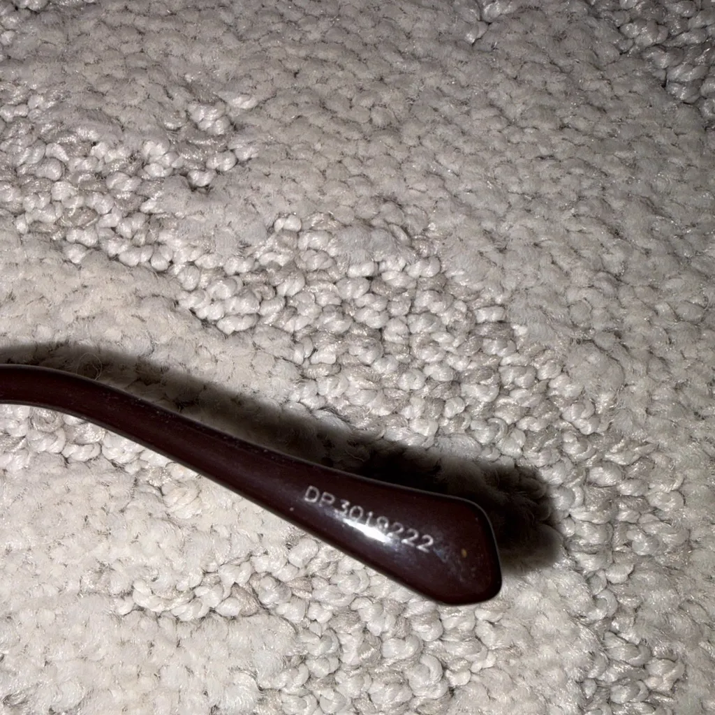 MIU MIU SMU 55V 06D-3D2 GOLD CLEAR DESIGNER FRAMES SUNGLASSES 51-21 - Image 8