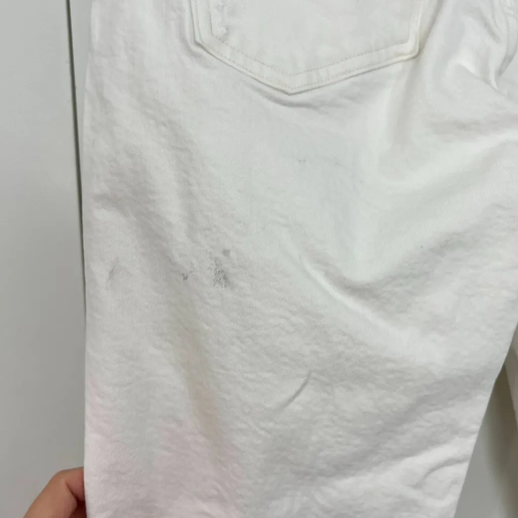 Citizens of Humanity Size 28 White Emerson 27" Mid Rise Relaxed Jeans - Image 8