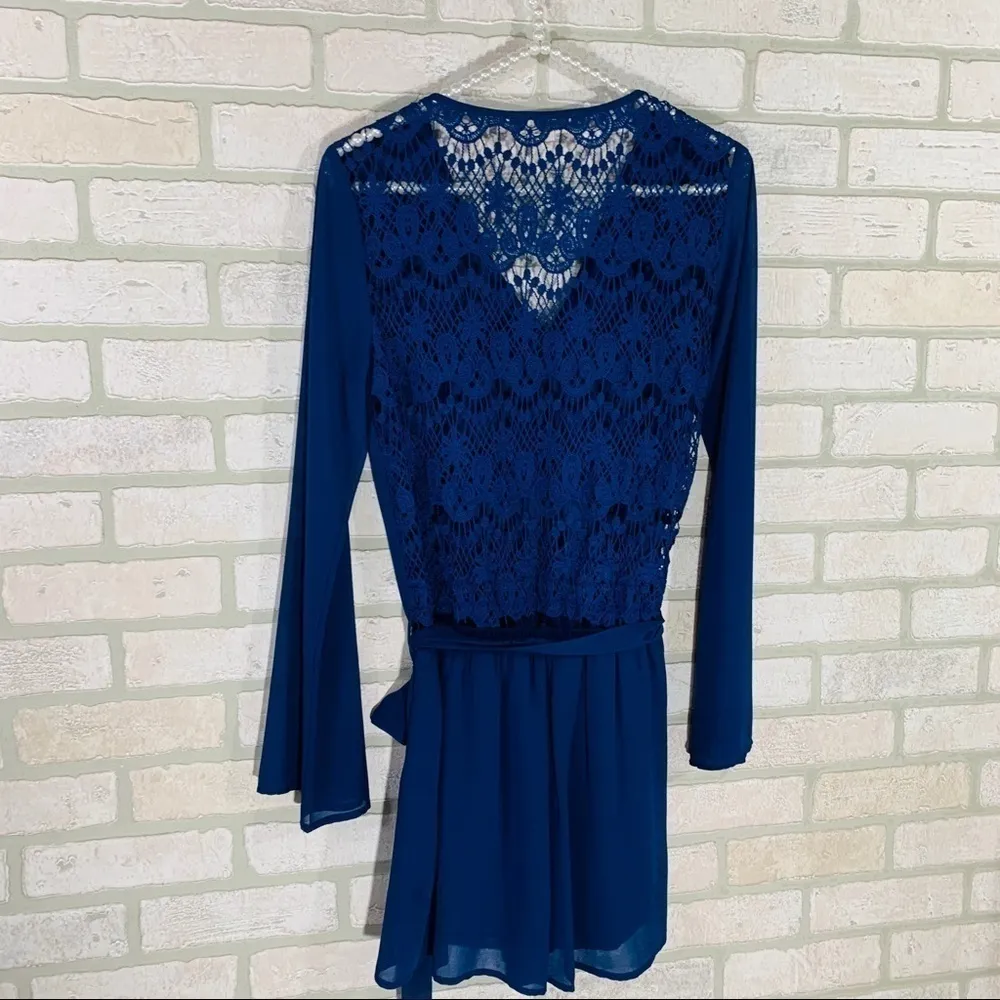 Altar’d State Blue Namimo Romper - Image 7