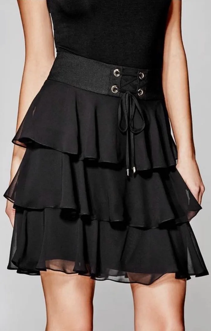 Tiered Ruffle Skirt - Image 2