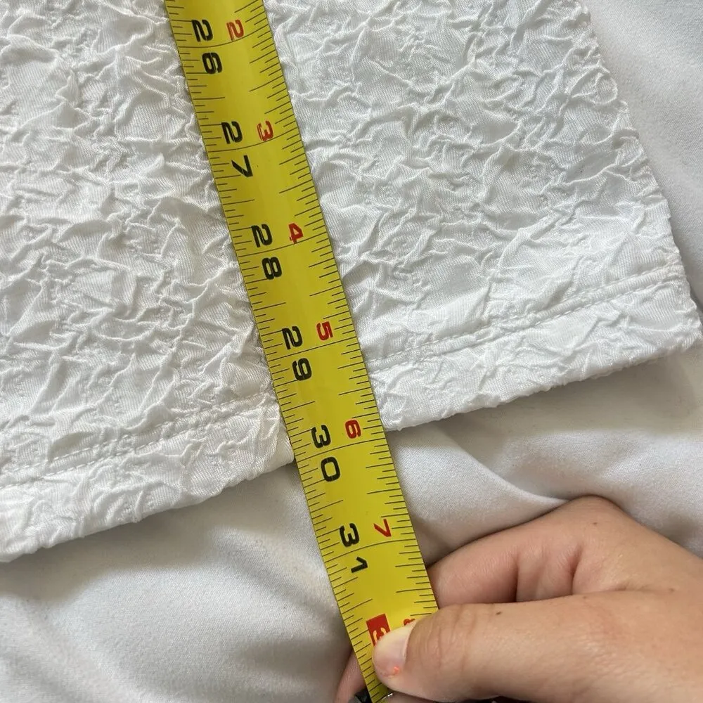 Arden B. Womens XS White Lace Dress Beach Wedding Mini Off The Shoulder Y2K ￼ - Image 4