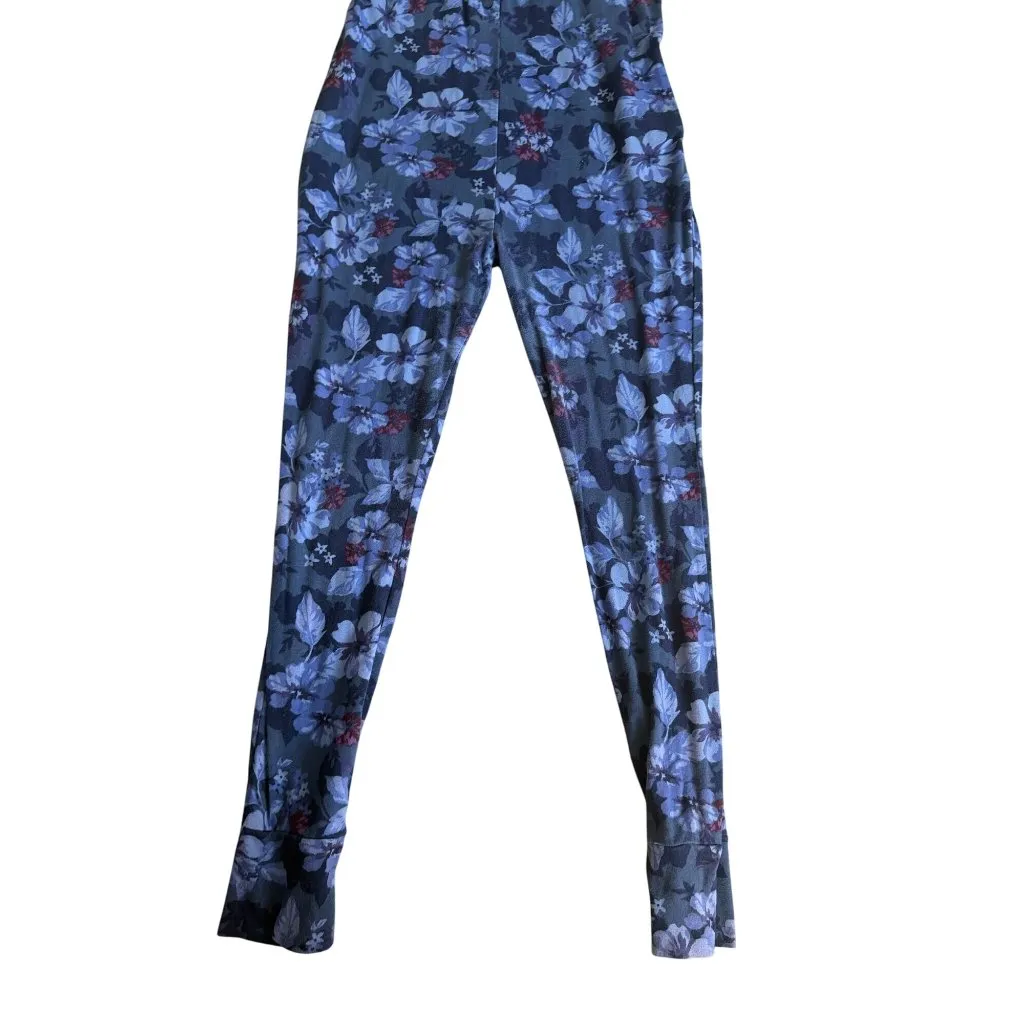 PINK Victoria's Secret Hawaiian Floral Print Tank Jumpsuit Size Medium - Image 5